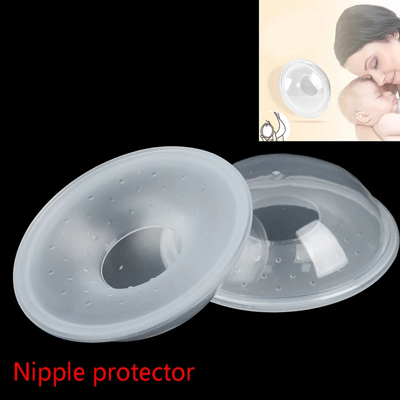 2Pcs Breast Correcting Shell Baby Feeding Milk Saver Protect Sore Nipples For Feeding