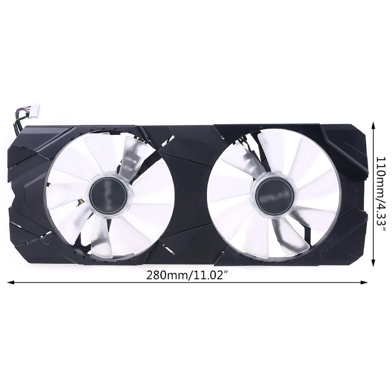 GALAX RTX2060 super RTX2070 graphics cooling fan with shell, RTX2060 2070 GPU cooling panel Graphics Card Cooler Fan