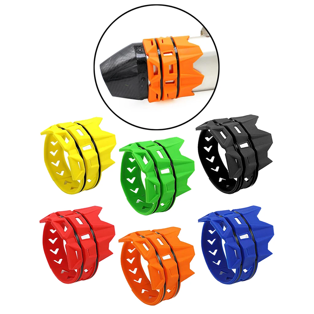 Universal Exhaust Cover Escape Muffler Silencer Protector Guard Dirt Heat-resistant for Bike Parts Enduro Motocross