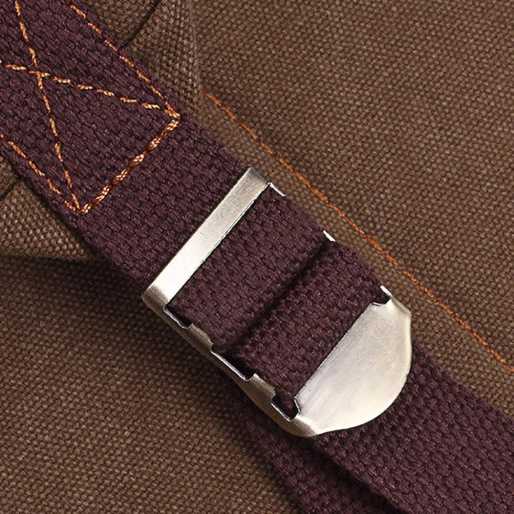 Vintage Canvas-Rucksäcke für Männer und Frauen, Reisetaschen für Studenten, Freizeitrucksäcke zum Wandern, Reisen, Camping, Rucksack Mochila Masculina – Detail 16