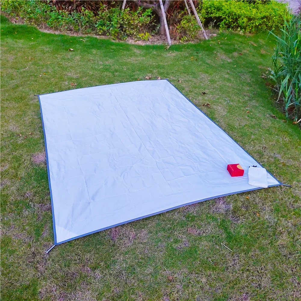 Colchoneta camping ultraligera 1 persona impermeable con piquetas - imagen 4