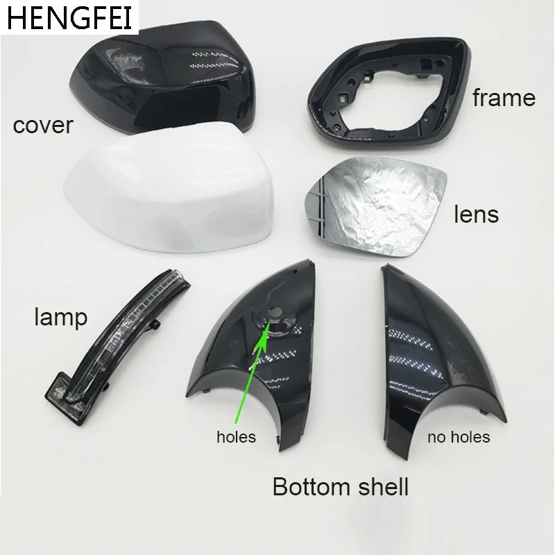 Car accessories Car rearview mirror cover Mirror frame Mirror shell for Great Wall HAVAL F7 Mirror turn signal light