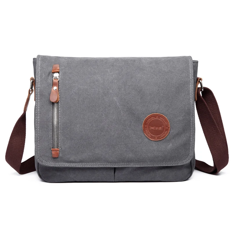 13 13.3 14 14.1 Inch Canvas Durable Laptop Notebook Tablet Bag Bags Case Messenger Briefcase Sleeve for Men Women Student