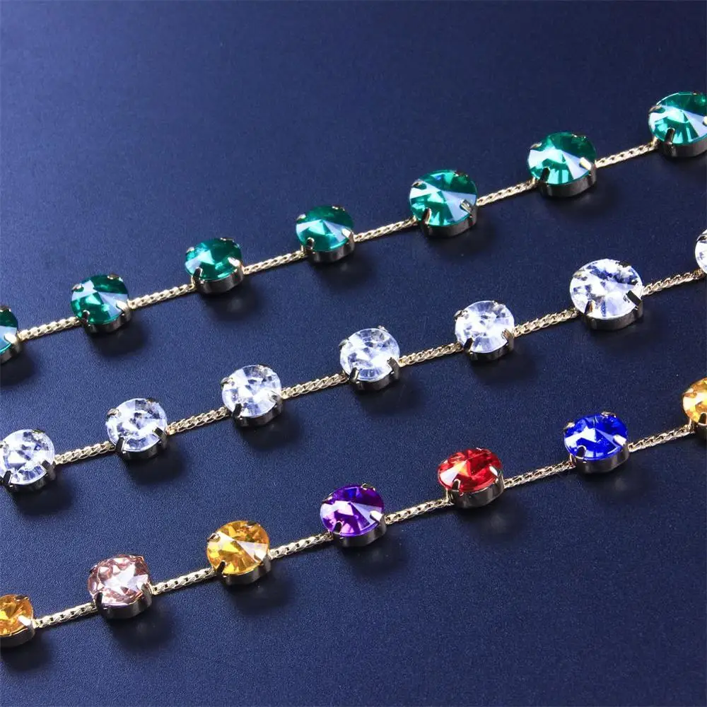 Stonefans Rhinestone Hair Chain Accessories Jewelry for Wedding Colorful Luxury Crystal Hair Pins Long for Women Wholesale Bulk