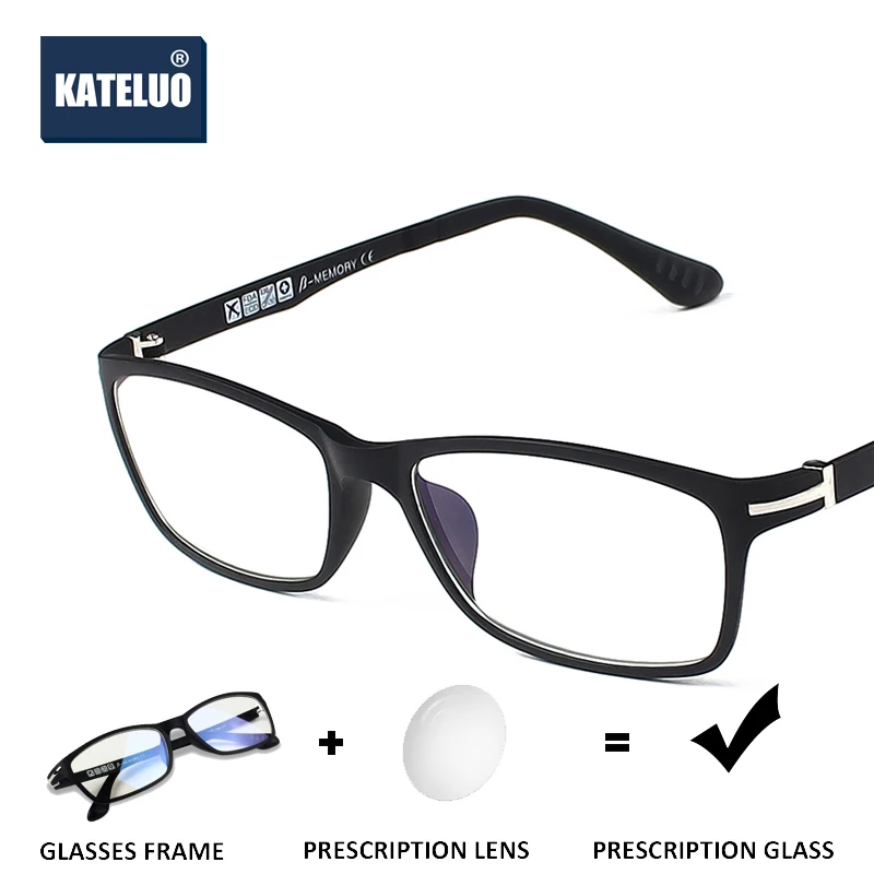 

KATELUO Unisex Photochromic Prescription Glasses Men's Optical Eyeglasses Glasses Frame Myopia Eyeglasses Glasses Frame 13025