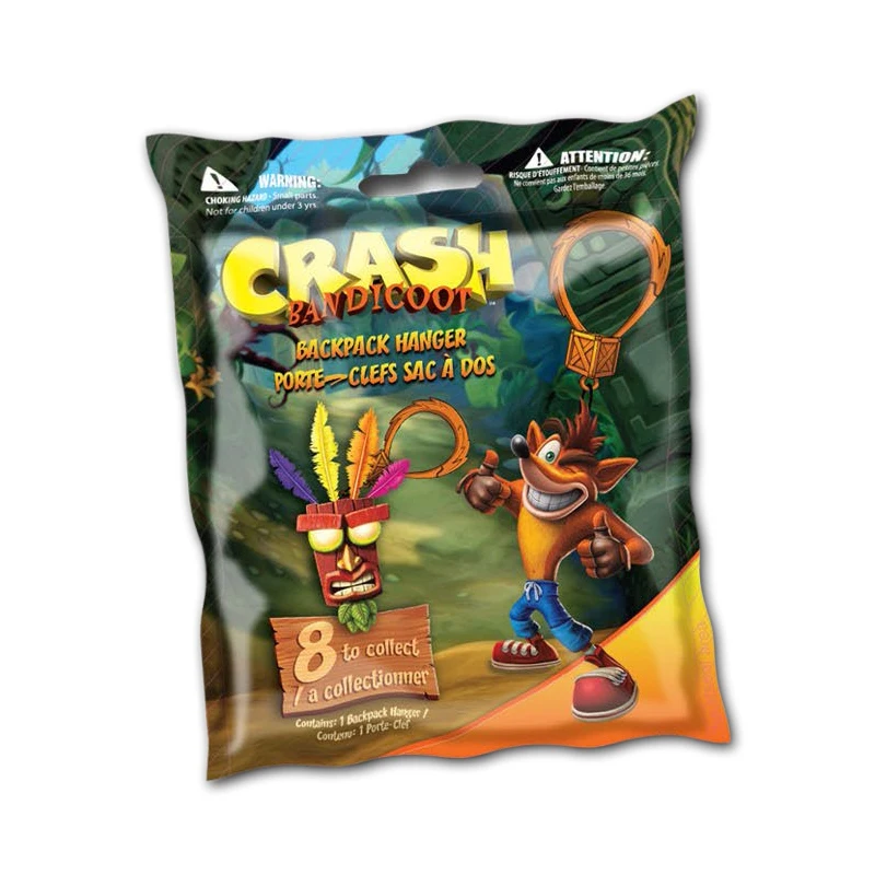 Action Game Crash Bandicoot N. Sane Trilogy Action Figure Random 1 Kind Model Ornaments Toys Pendant Keychains