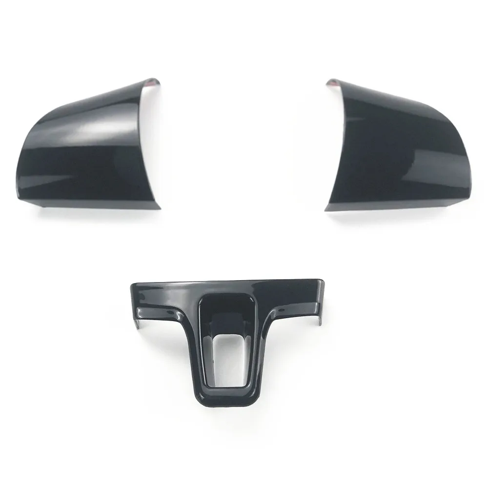 Car Accessories Steering Wheel Trim Decorative Sticker Case For Volkswagen Tiguan Touran Passat Amarok Multivan Lavida