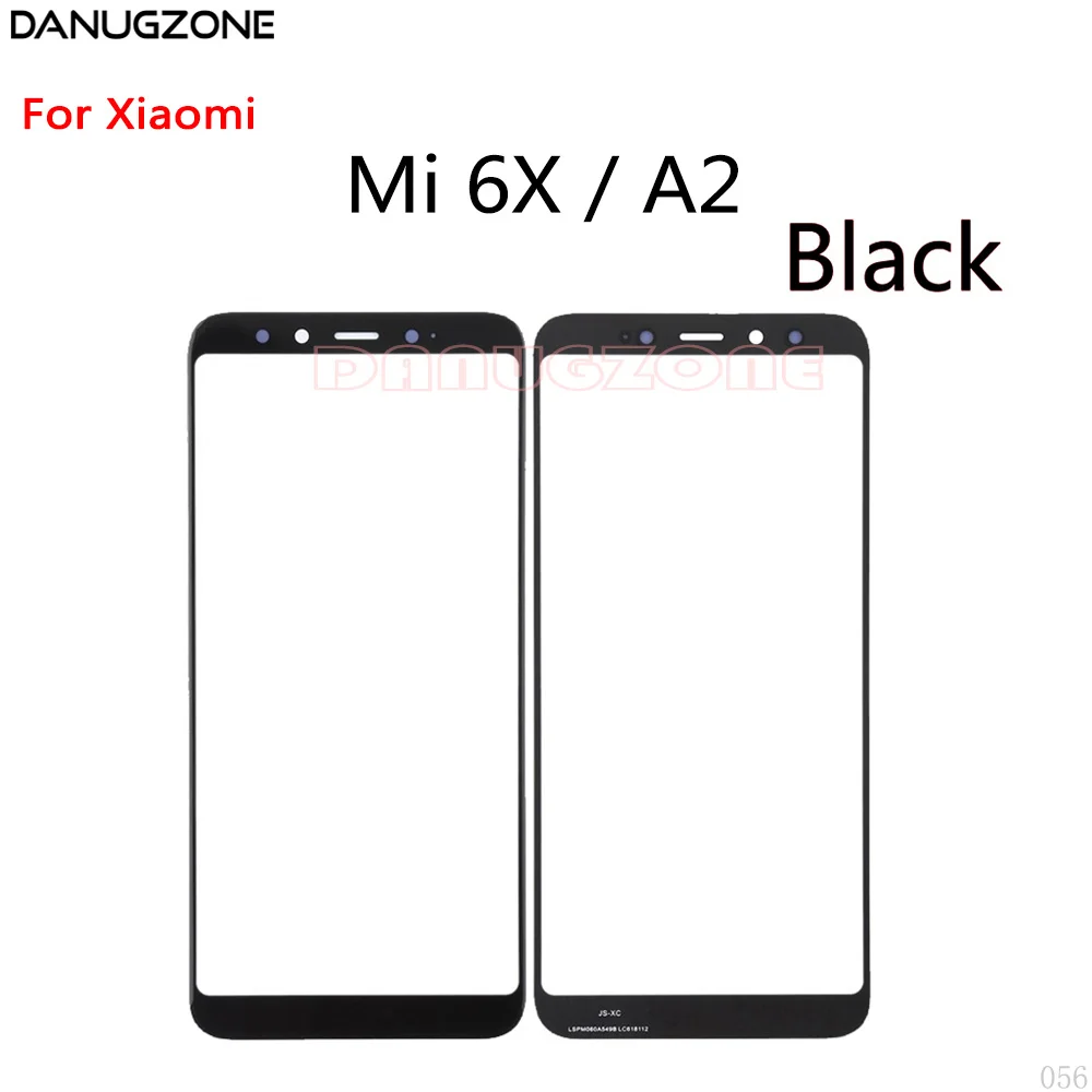 Touch Screen Front Glass Lens For Xiaomi Mi 6 6X A2 LCD Display Front Glass Lens Panel