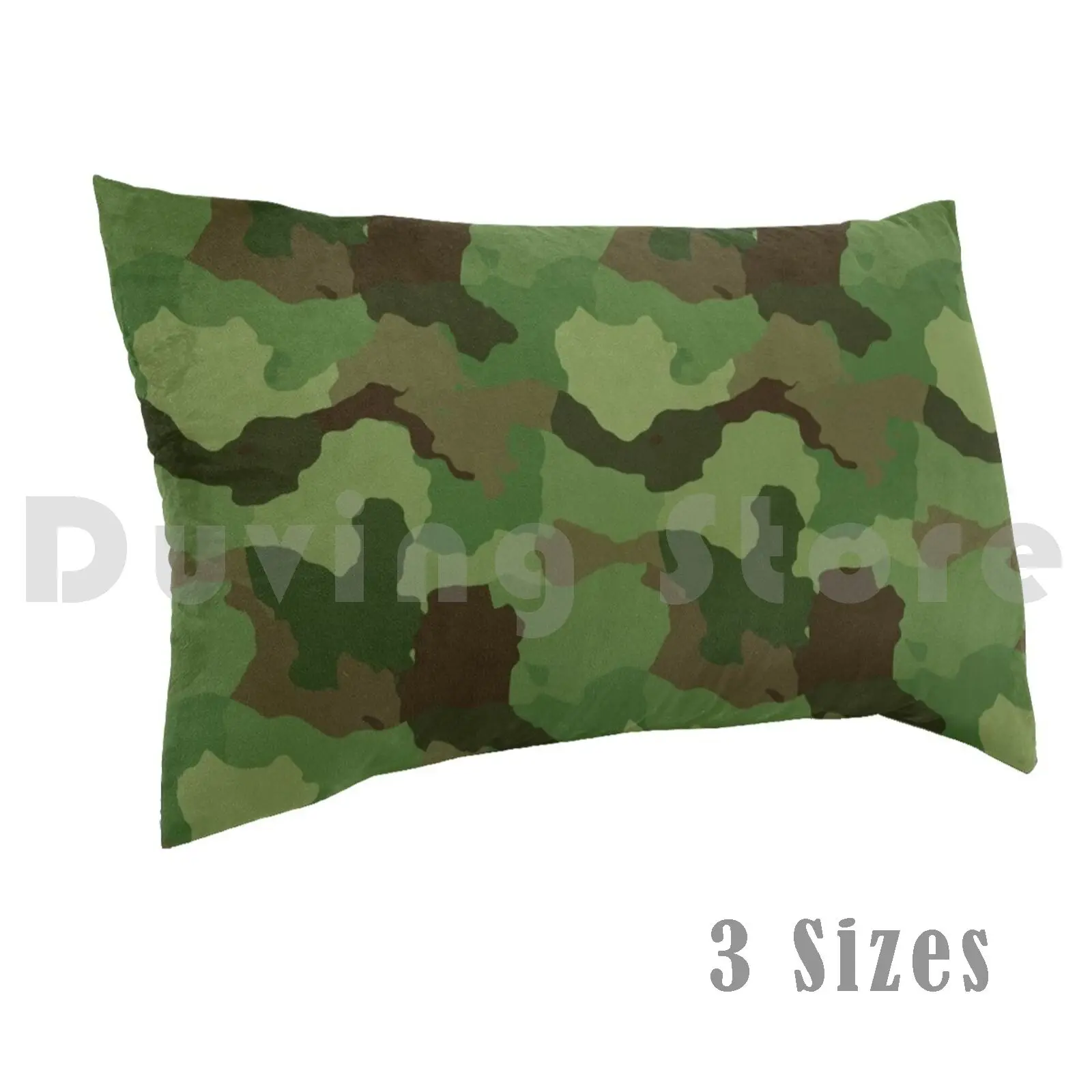 Military Camouflage Pattern Pillow Case Printed 50x75 Military Camouflage Pattern Khaki Green Brown Foliage