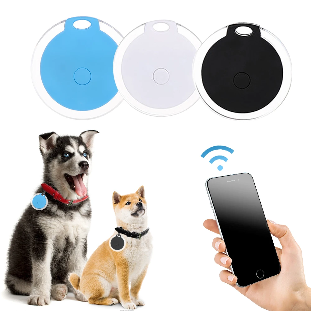 Mini Pet Dog Cat Waterproof GPS Locator Pet Tracker Smart Bluetooth Tracking Anti-lost Device