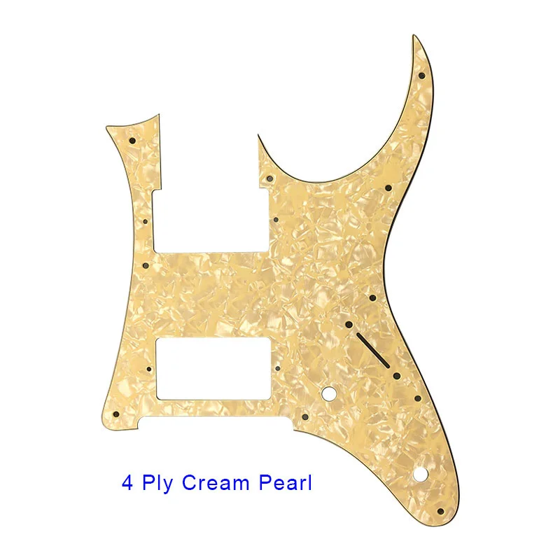 Pleroo Custom Guitar Parts - For Ibanez MIJ RG350 DXZ Guitar Pickguard HH Humbucker Pickup Scratch Plate