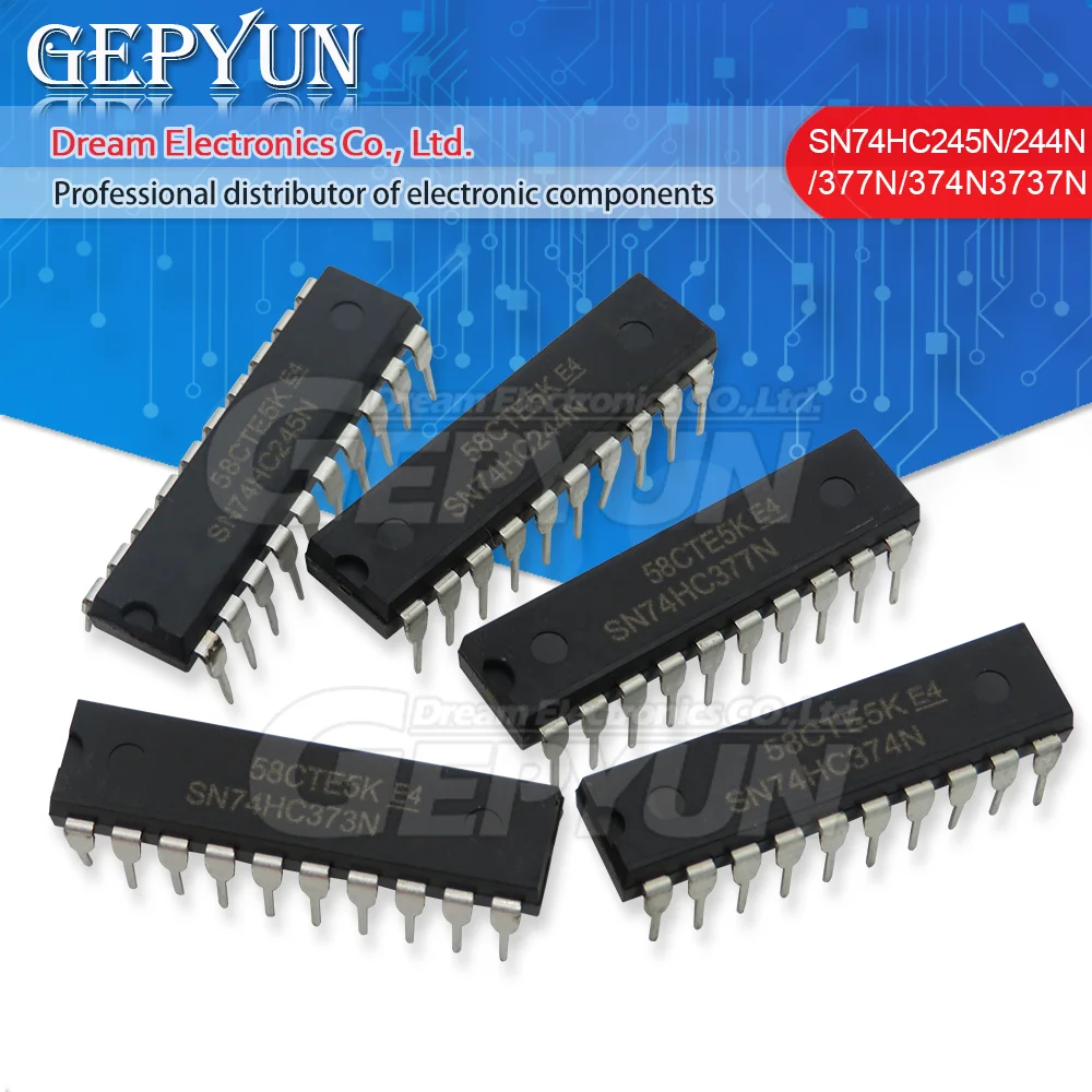 10PCS SN74HC245N DIP 74HC245N DIP-20 74HC245 SN74HC373N SN74HC244N SN74HC377N SN74HC374N SN74HC574N SN74HC573AN SN74HC541N HC245