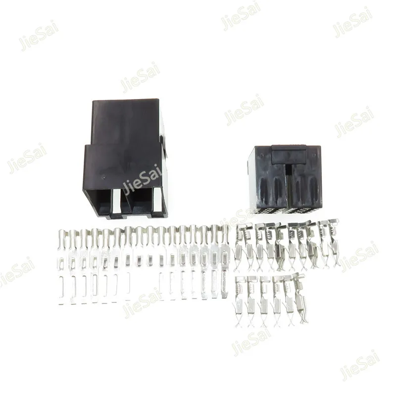 16 Pin 3.5mm Auto Audio Connector Automotive ISO Wire Plug Female Male Wire Socket