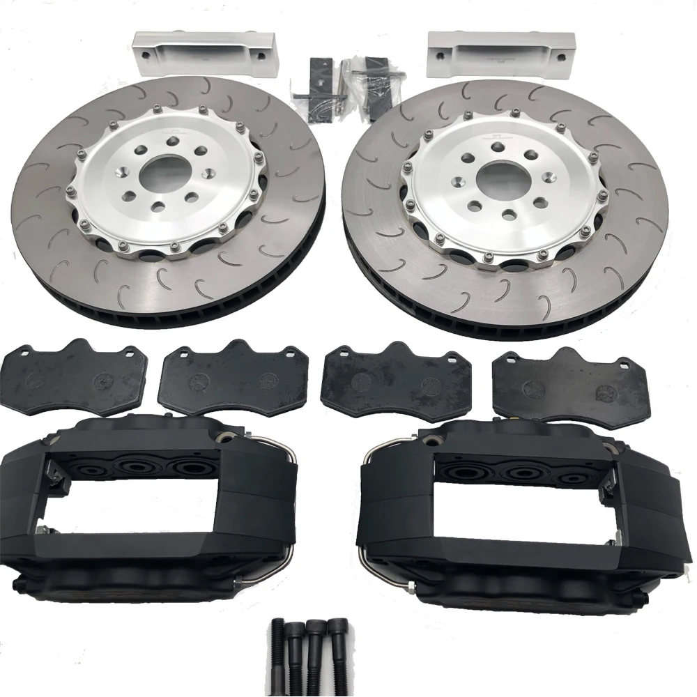 

Economy 6 piston calipers the high performance aluminum center cap and bracket JK7040 caliper with 355x32mm brake disc for vw