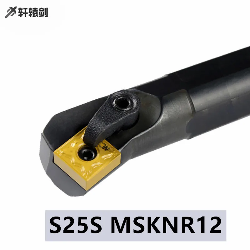 1PC S25S MSKNR12 MSKNR12 Interne Drehen Werkzeug Schneiden Griff Halter Hartmetall Einfügen SNMG12