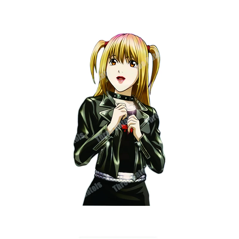 FUYOOHI Boutique Decals Exterior Accessories Death Note Misa Amane Anime Stickers for Waterproof Car Body Decal - view 4