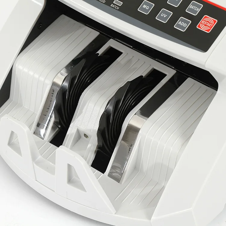 Contatore di banconote per soldi 1000 pz/min 80W valuta contante macchina UV MG rilevazione falsa con Display a LED