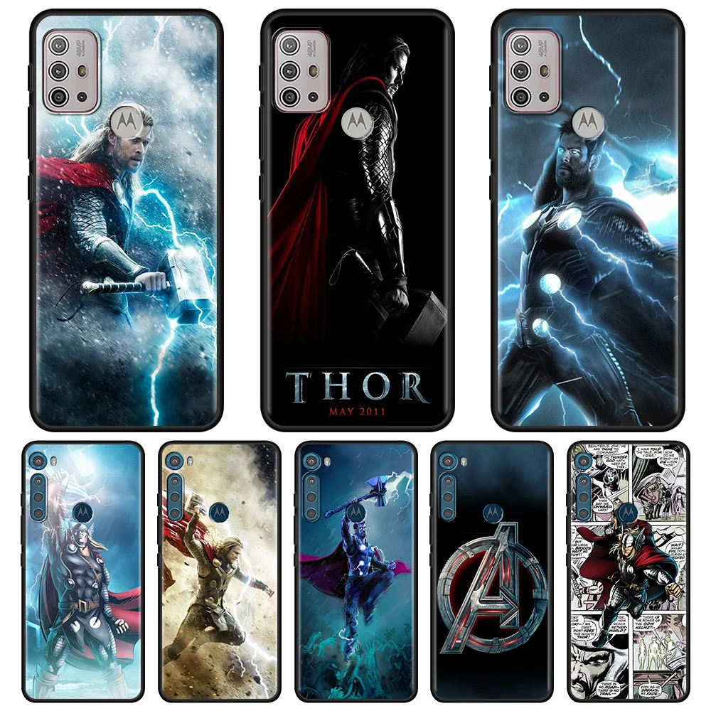 Thor Marvel Avengers For MOTOROLA One Fusion Shell for Moto G10 G9 G8 Plus Play Power One G20 G30 G40 G50 G60 Edge 20 Case