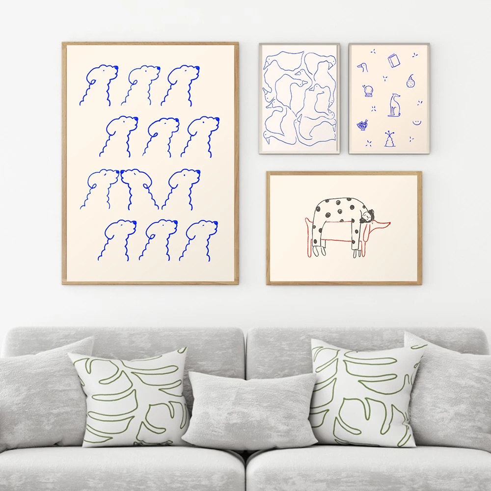 

A Love Story Wall Art Poster Duck Goose Little Things Nursery Canvas Painting Sleeptight Pictures For Kids Room Home Decoration