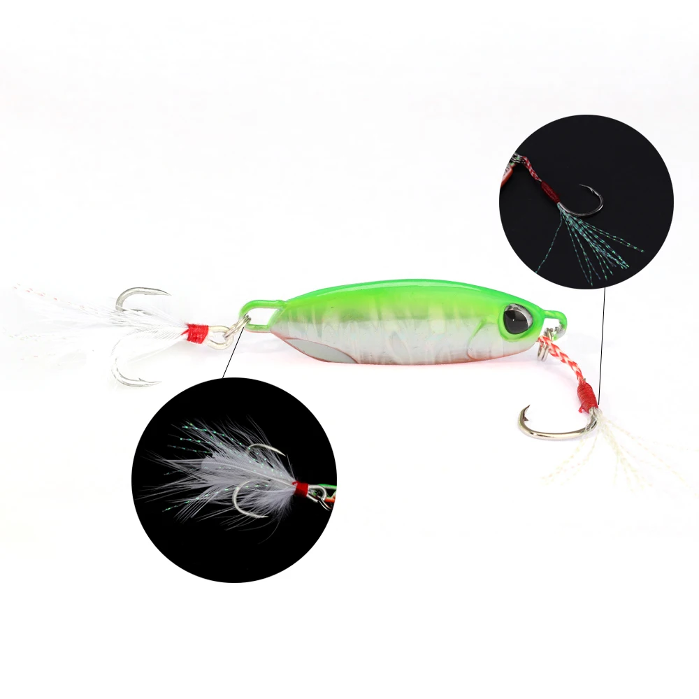 1pcs Metal Cast Jig Spoon Slow Shaking Jigbait 10g/15g/20g/30g Casting Jigging Fish Sea Bass Artificial Fishing Lure Tackle