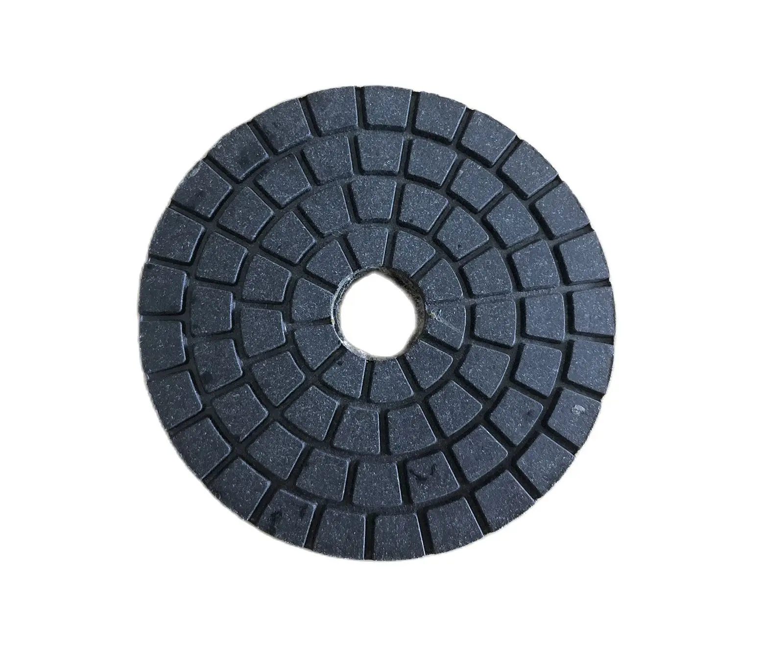 Imagem -04 - Polegada 100 mm Preto Buff Molhado Disco Almofada de Polimento Ferramenta Abrasiva de Polimento Almofada Durável com um Backer para Piso Pedra Mármore Granito 4