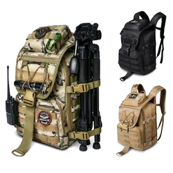 Tactical Military Backpack Molle 40L Outdoor Hunting Backpack Men Army Tactical Bag Large Hiking Fishing Bag Laptop Rucksack