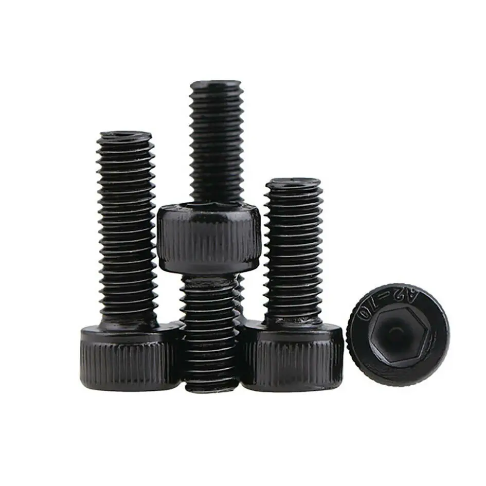 Tornillos hexagonales de cabeza hexagonal DIN912, tornillos Allen de acero inoxidable 304, longitud de 5mm-40mm, M3, M4, M5