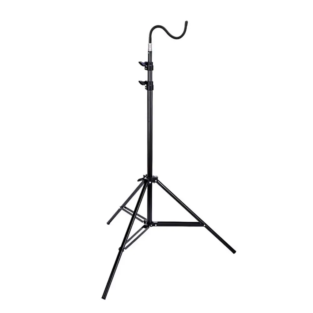 2m Light Stand folding Adjustable 4-Section Lightweight AluminiumTripod Support for outdoor camping Studio photos