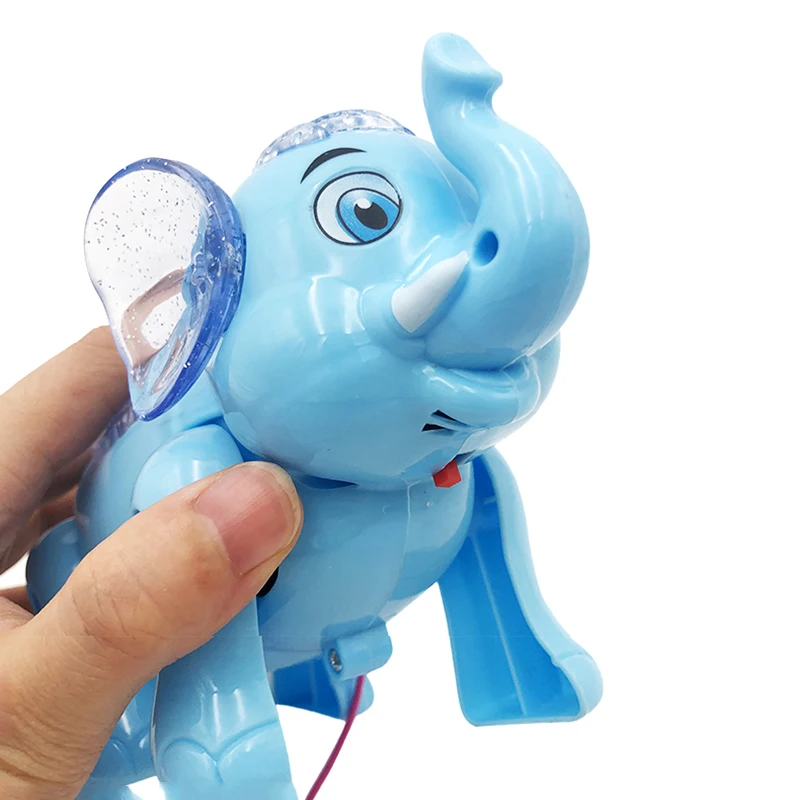 Interessante simpatico elefante elettronico animali domestici giocattolo Robot musica classica camminare elefante animale bambini giocattoli elettronici per bambini regalo