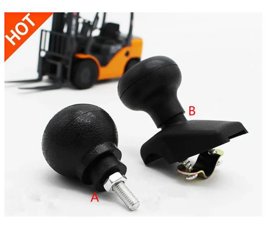 

CNC Forklift Steering Wheel Spinner Knob Turning Plastic Aid Ball Tractor Screw 8mm 35mm NEW