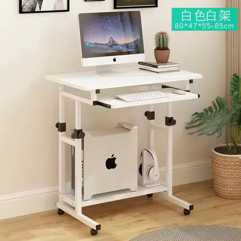 Bedside Table Movable Computer Desk Desktop Home Mobile Desk Desk Lifting Desk Dormitory Small Gaming Table