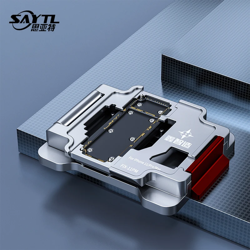 

SAYTL Mainboard Tester for iPhone X/XS/XSMAX/11//11 PRO MAX Board Function Testing No Meed Welding Upper Lower Testing Platform