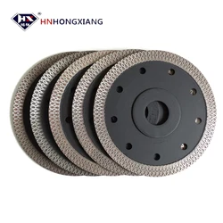 HNHONGXIANG Saw Blade Diamond Hot Pressed Sintered X/R Mesh, Superthin Cutting Disc for Ceramic, Granite Marble, Vitrified Brick