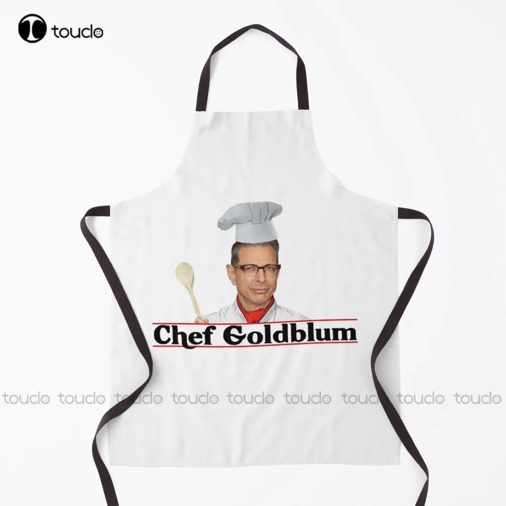 New Chef Goldblum Classic Apron Garden Kitchen Household Cleaning Personalized Custom Apron For Women Men Unisex Adult