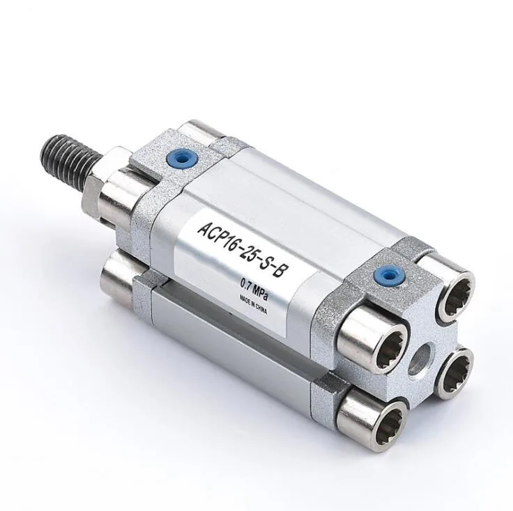 

Bore 100/125mm Stroke 5/10/15/20/25/30/35/40/45/50/55/60/65/70/75/80/90/100mm ADVU Series Compact Pneumatic Air Cylinder