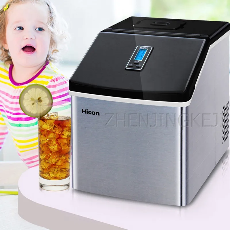 Home Ice Maker Small Square Intelligent Production Tool Ice Maker Machine Frozen Appliances Commercial Automatic Ice Cube Maker