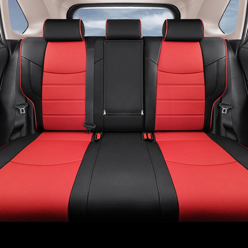 Artificial Leather Seat Covers for Toyota RAV4 2022 2020 2021 2019 Seat Cushion Cover for Cars Protectors Same Style Accessories