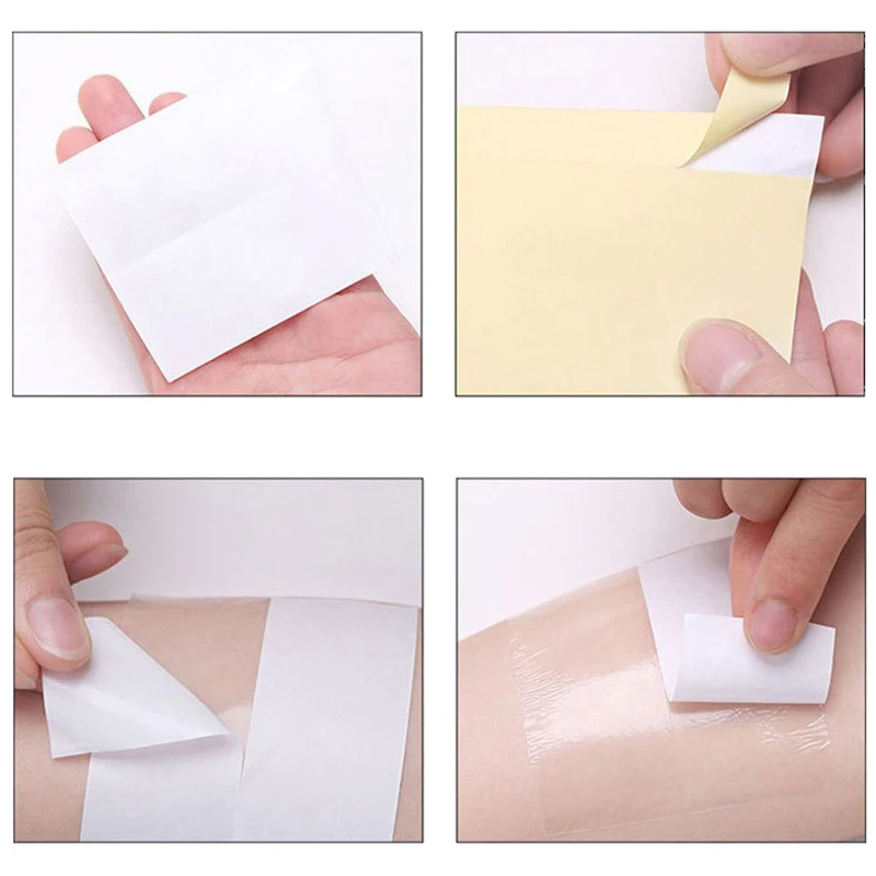 Disposable Armpit Prevent Sweat Pads Dry Antiperspirant Sticker Keep Dry Sticker Transparent Underarm Dry 20 Sheets