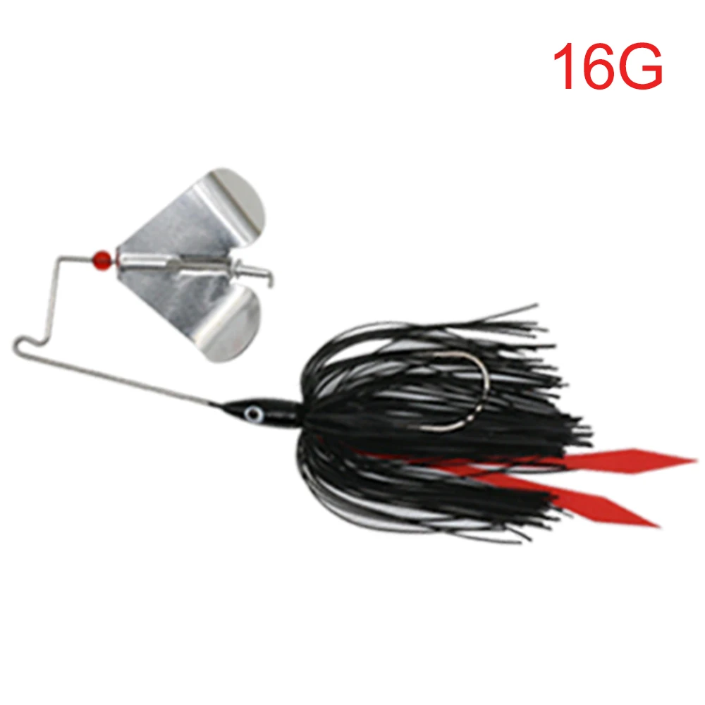 Mycena 16G&18G&21G Spinner Bait Bass Jig Chatter Bait Angelköder Chatterbait Angelset Wobbler für Bass-Angelzubehör – Detail 6