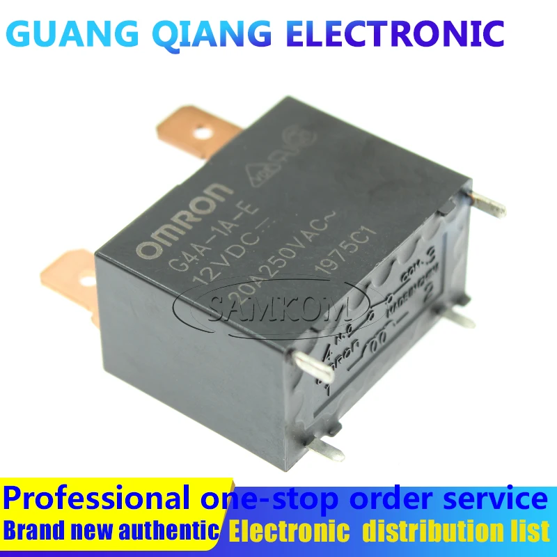 RELAY G4A-1A-E 12VDC G4A-1A-PE 12VDC G4A-1A-PE 24VDC G4A-1A-E 24VDC Brand new and original relay