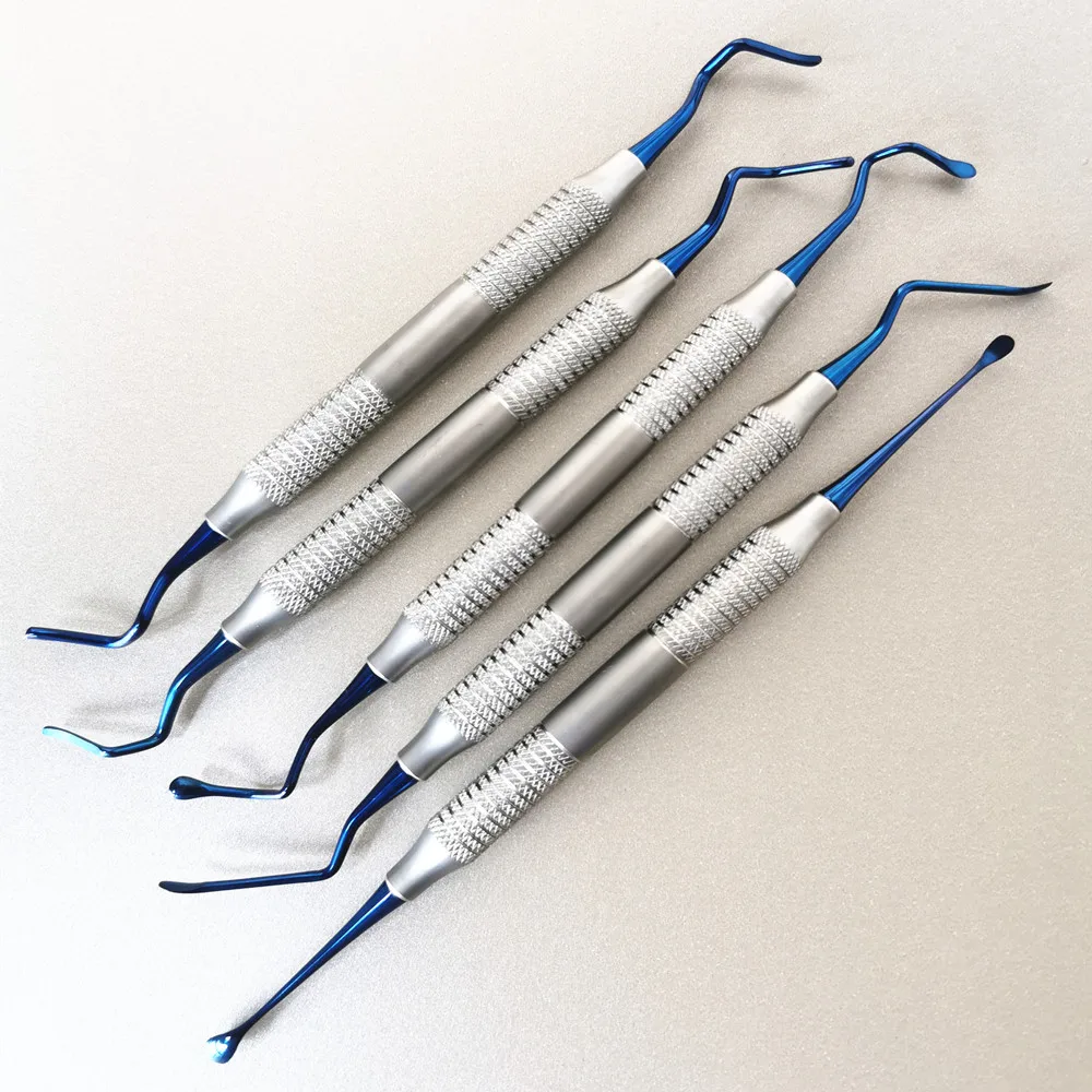 Bone Vista Tunneling Procedure Titanium Implant Dental Instruments Set Of 5 Pcs