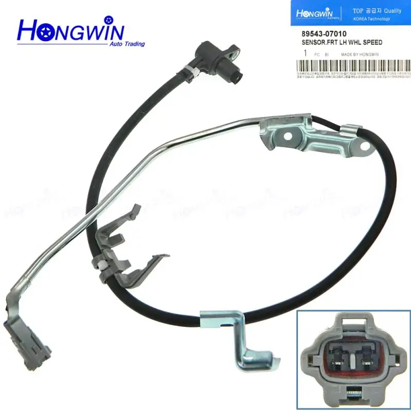 

Front Left New ABS Wheel Speed Sensor 89543-07010 89543-33030 For Toyota Avalon Camry Solara Lexus ES300 97-03 8954307020 970034