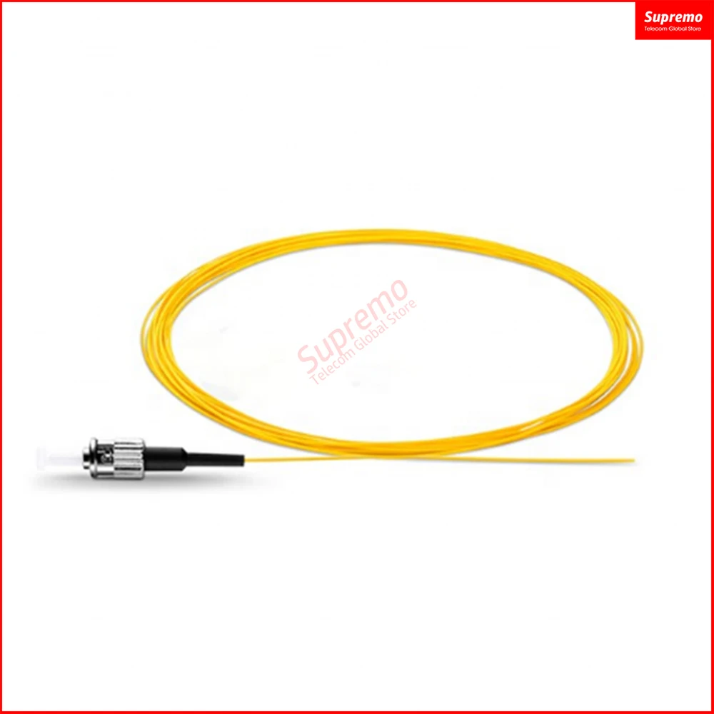 

Free Shipping 0.9mm ST /UPC Single Mode Fiber Optic Pigtail 9/125 Single Mode Optical Fiber Pigtail