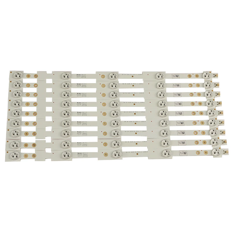 Bande de rétro-éclairage LED, Original, 9 pièces/lot, 39 ", Chuangwei 39E320, Sw 39 100% 05 REV1.1 3228, 5 diodes (1 LED 3V), 120814mm, nouveau, 420