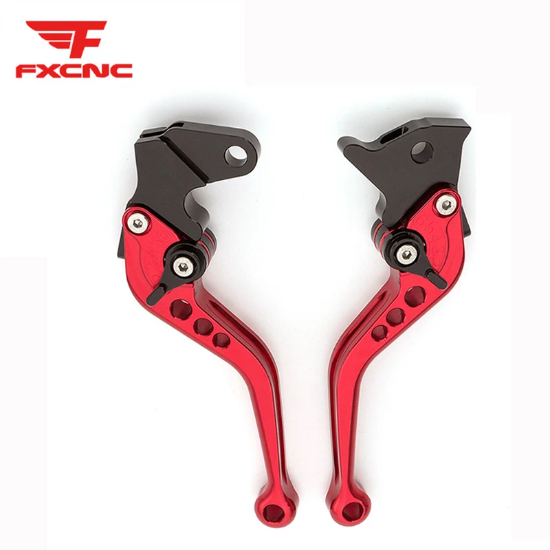 Short Long Motorcycle Adjustable Brake Clutch Levers For Vespa PX Disc Models LML 125 150 200 Star PX125 PX150 CNC Handle Set