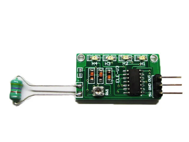 

Electromagnetic Wave Detection Sensor Voltage Output LED Display Intensity