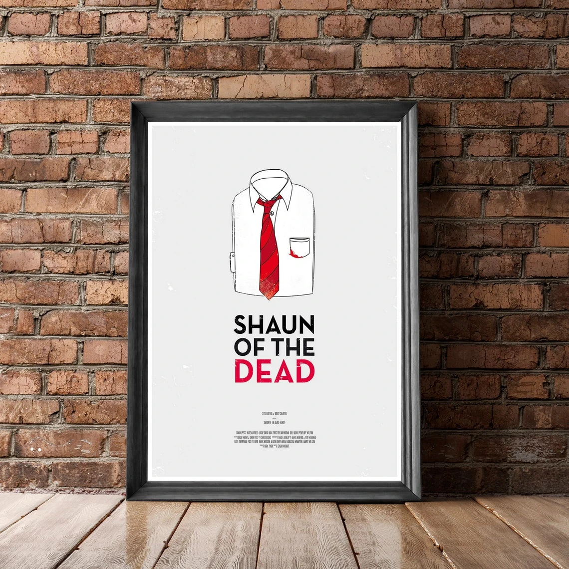 Shaun of the Dead Movie Poster Home Decoration Wall Painting (No Frame)