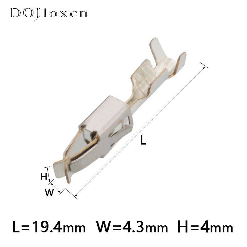 20/50/100/200/500 Pcs 3.5mm Splices AMP TE Wire Crimp Terminal Auto Electrical Terminal For VW BMW Audi Honda Ect G126 929939-3