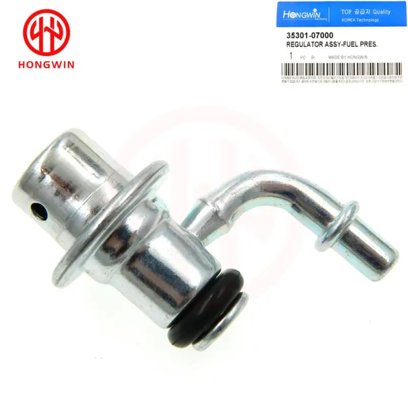 

HONGWIN Genuine No.: 35301-07000 New Fuel Pressure Regulator Fits For Hyundai Kia Picanto Morning 04-11 3530107000 / 35301 07000