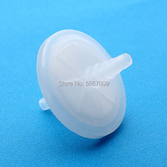 2pcs/lot 62mm 0.22um disposable sterile air filter with PTFE membrane for Medical sputum aspirator oxygen generator